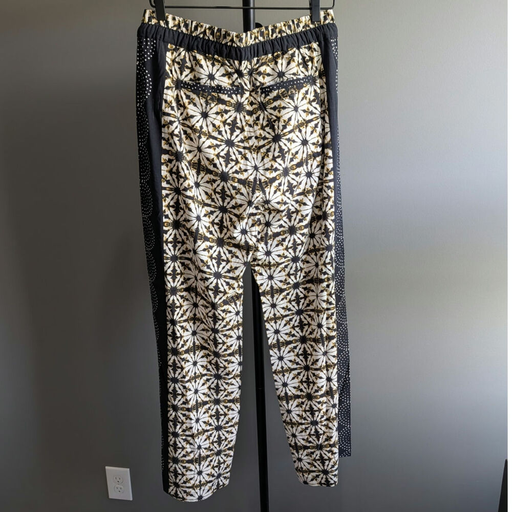 Soft Surroundings Canna Batlik Printed Wide-Leg Palazzo Pants Size Medium - Picture 3 of 7